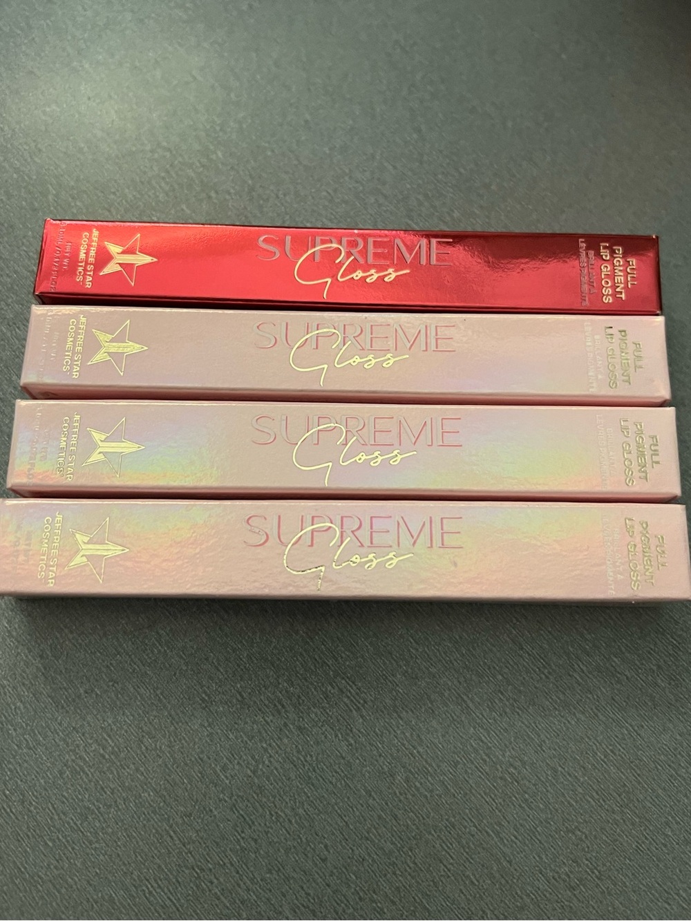 Jeffree Star Supreme Gloss Lip Glosses 4 Pack Bundle